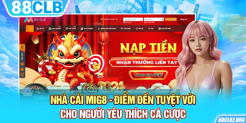 Nhà Cái Mig8 - Điểm Đến Tuyệt Vời Cho Người Yêu Thích Cá Cược